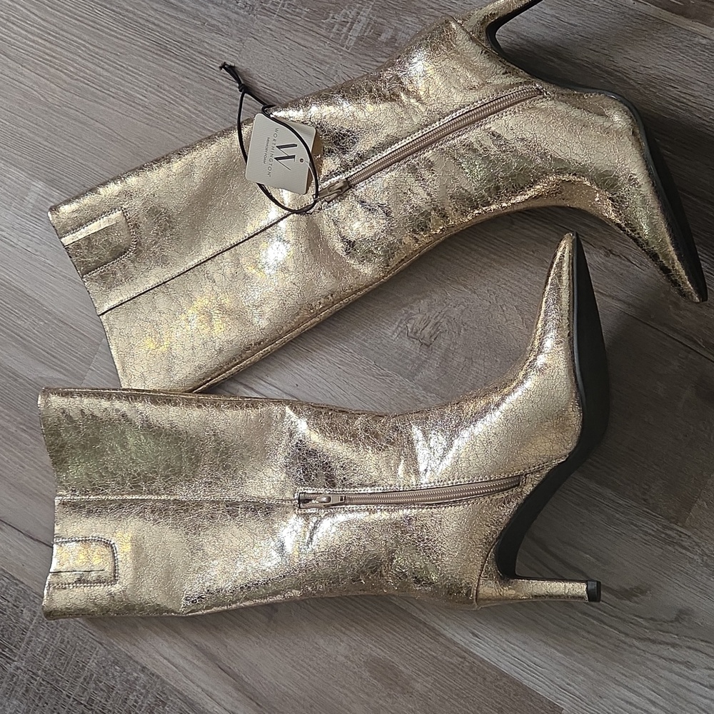 Worthington Womens Pleassant Stiletto Heel Dress Boots - Picture 6 of 7